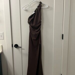 Rios One Shoulder Maxi Dress